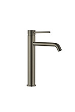 Håndvaskarmatur slim m/knæk og endestuds gunmetal